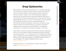 Tablet Screenshot of polsat2.pl